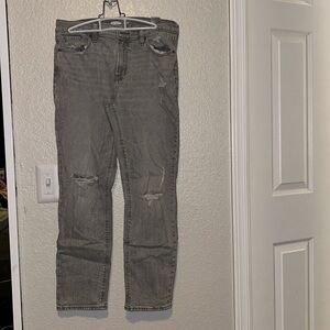 Light grey old navy boyfriend jeans